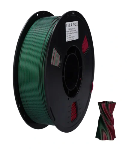 FilaFox proPLA Silk Bordó/Sötétzöld (1000g / 1,75mm)