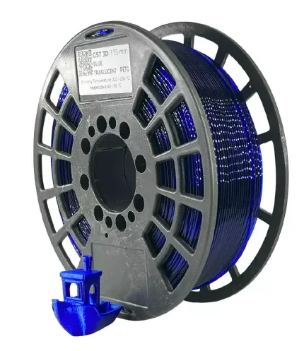 GST3D PETG Átlátszó Kék (1kg - 1,75mm)